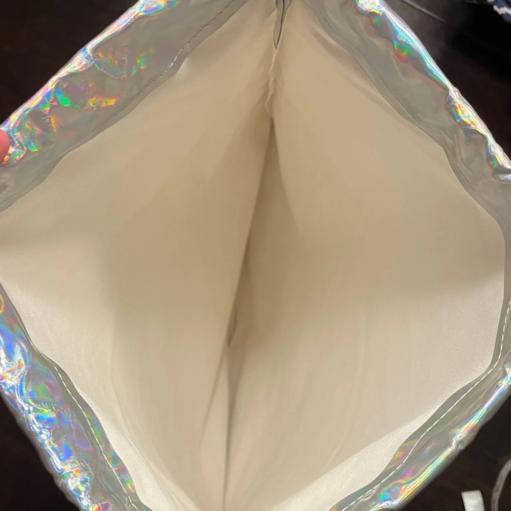 Texas Illfest Holographic Drawstring Backpack - Austin Music Art Festival!